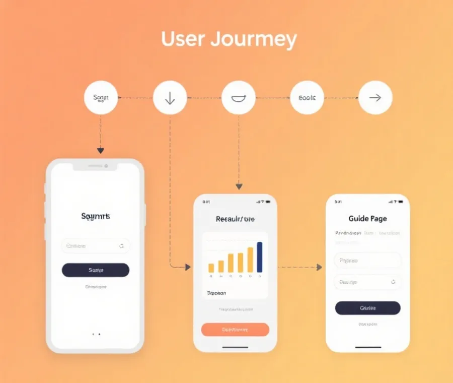 注册流程与站内导航示意图